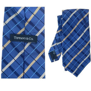 *** SOLD *** TIFFANY & CO. Men's 100% Silk Necktie ITALY Luxury